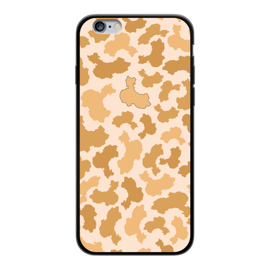 China Desert Back Printed Black Soft Phone Case - LocationCamo.com