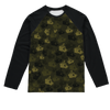 Canada Forest Sublimation Baseball Long Sleeve T-Shirt - Custom Camo Clothing - [new_brand] - [camo] - [camoflage] - [apparel] - [location] - [new_brand] - [custom] - [clothing]