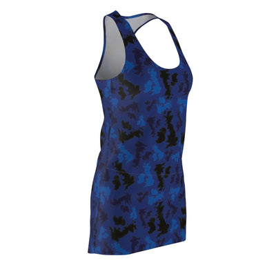 UK Midnight Women's Cut & Sew Racerback Dress - Custom Camo Clothing - [new_brand] - [camo] - [camoflage] - [apparel] - [location] - [new_brand] - [custom] - [clothing]