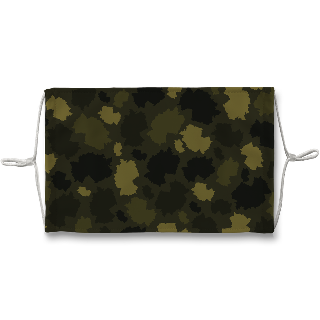 Germany Forest Sublimation Face Mask - LocationCamo.com