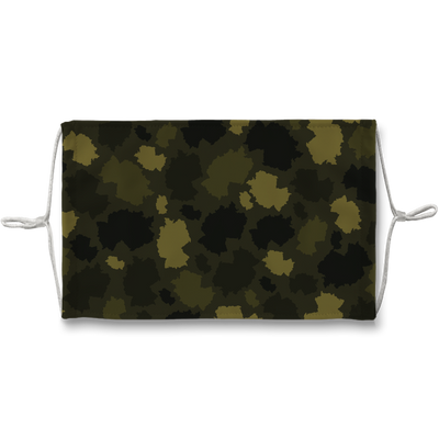 Germany Forest Sublimation Face Mask - LocationCamo.com