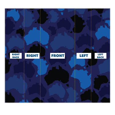 Australia Midnight Sublimation Neck Gaiter - Custom Camo Clothing - [new_brand] - [camo] - [camoflage] - [apparel] - [location] - [new_brand] - [custom] - [clothing]