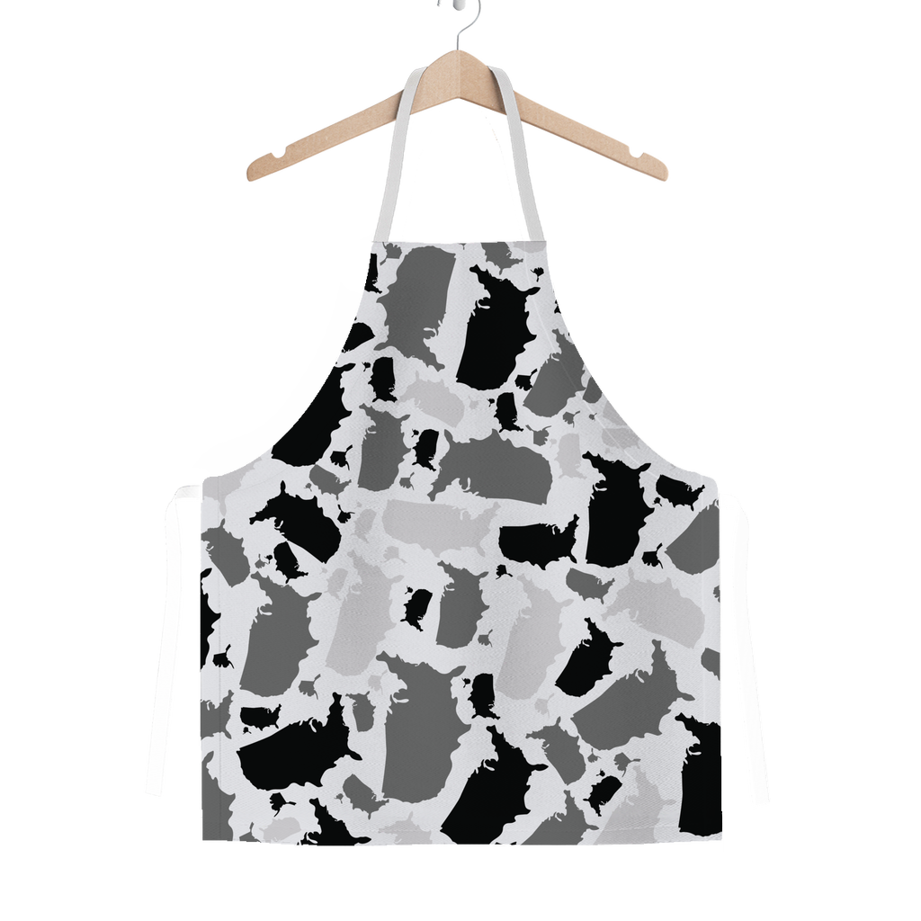 USA Arctic Classic Sublimation Adult Apron - LocationCamo.com