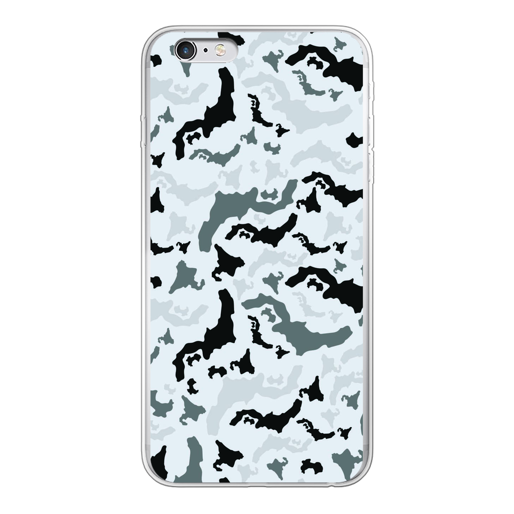 Japan Arctic Back Printed Transparent Soft Phone Case - LocationCamo.com