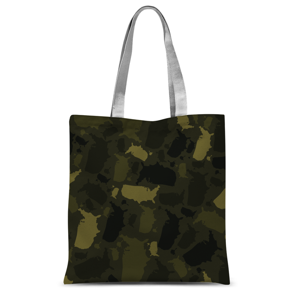 USA Forest Classic Sublimation Tote Bag - LocationCamo.com