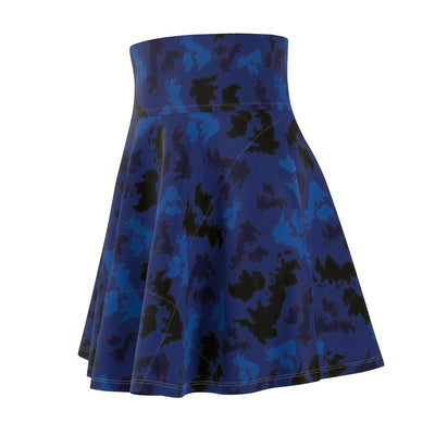 UK Midnight Women's Skater Skirt - Custom Camo Clothing - [new_brand] - [camo] - [camoflage] - [apparel] - [location] - [new_brand] - [custom] - [clothing]