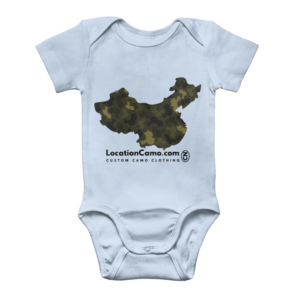 China Forest Classic Baby Onesie Bodysuit - LocationCamo.com