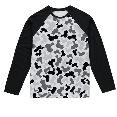 China Arctic Sublimation Baseball Long Sleeve T-Shirt - LocationCamo.com