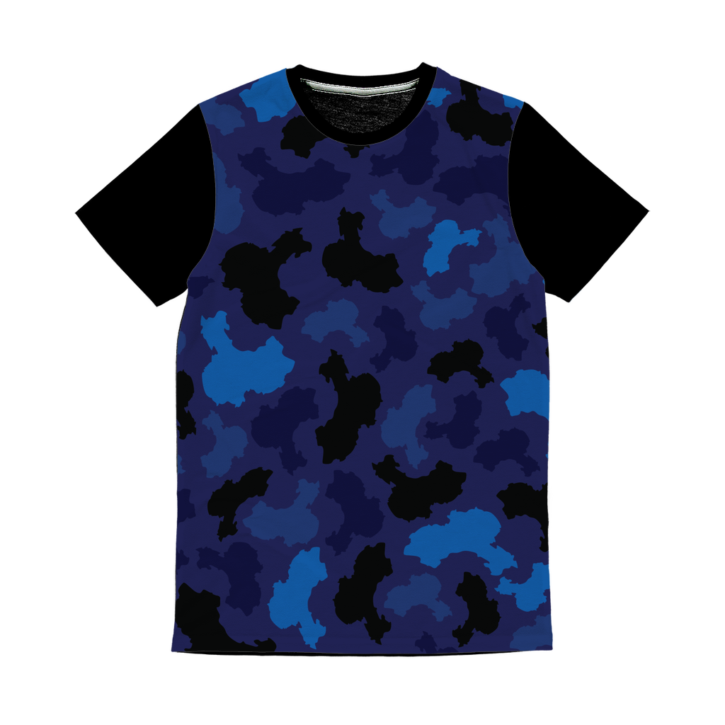 China Midnight Classic Sublimation Panel T-Shirt - LocationCamo.com - [new_brand] - [camo] - [camoflage] - [apparel] - [location] - [new_brand] - [custom] - [clothing]