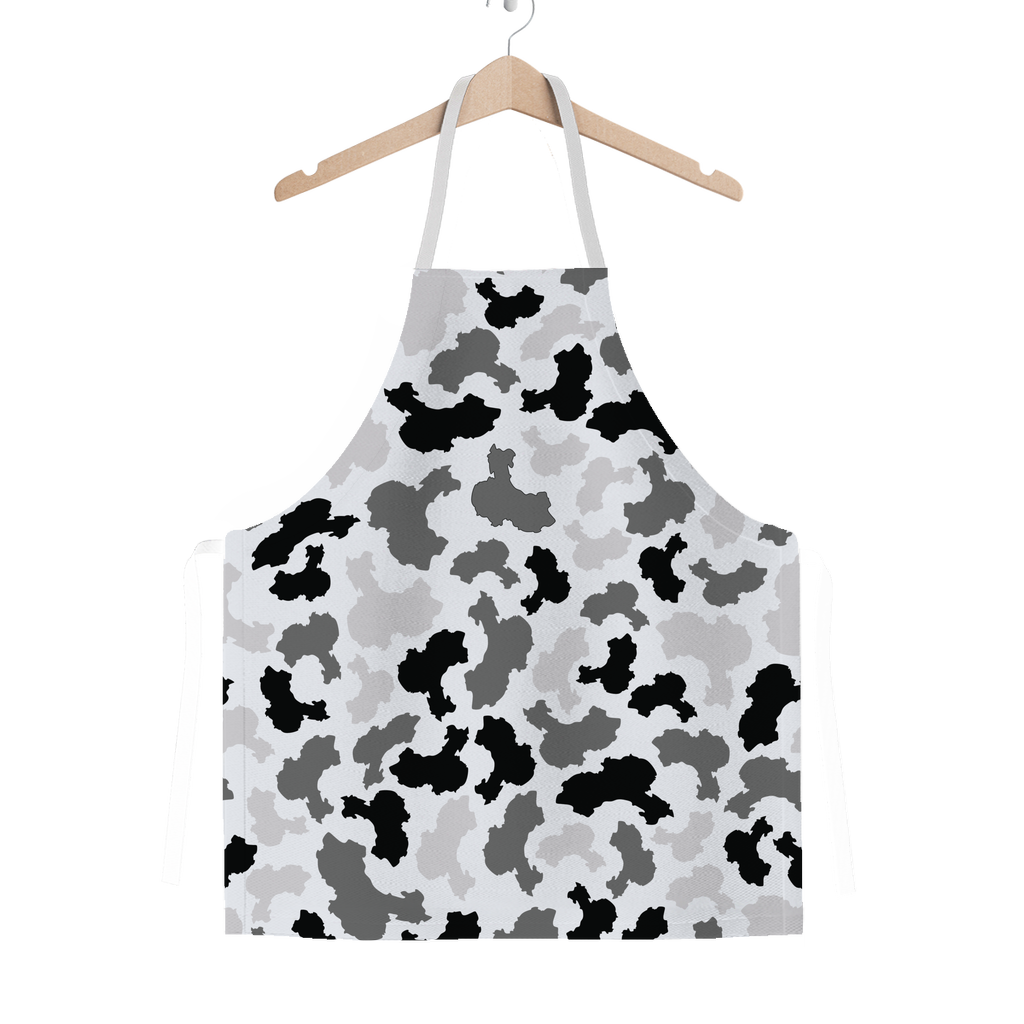 China Arctic Classic Sublimation Adult Apron - LocationCamo.com - [new_brand] - [camo] - [camoflage] - [apparel] - [location] - [new_brand] - [custom] - [clothing]