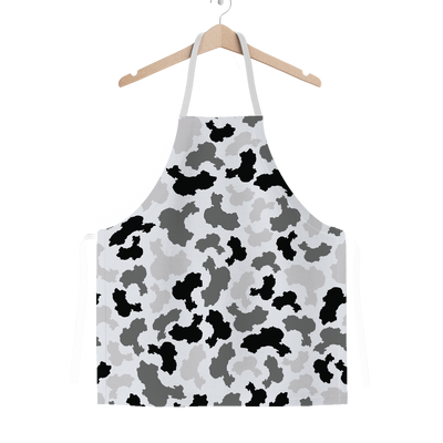 China Arctic Classic Sublimation Adult Apron - LocationCamo.com - [new_brand] - [camo] - [camoflage] - [apparel] - [location] - [new_brand] - [custom] - [clothing]