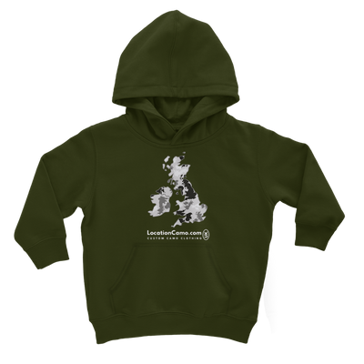 UK Arctic Classic Kids Hoodie - Custom Camo Clothing - [new_brand] - [camo] - [camoflage] - [apparel] - [location] - [new_brand] - [custom] - [clothing]