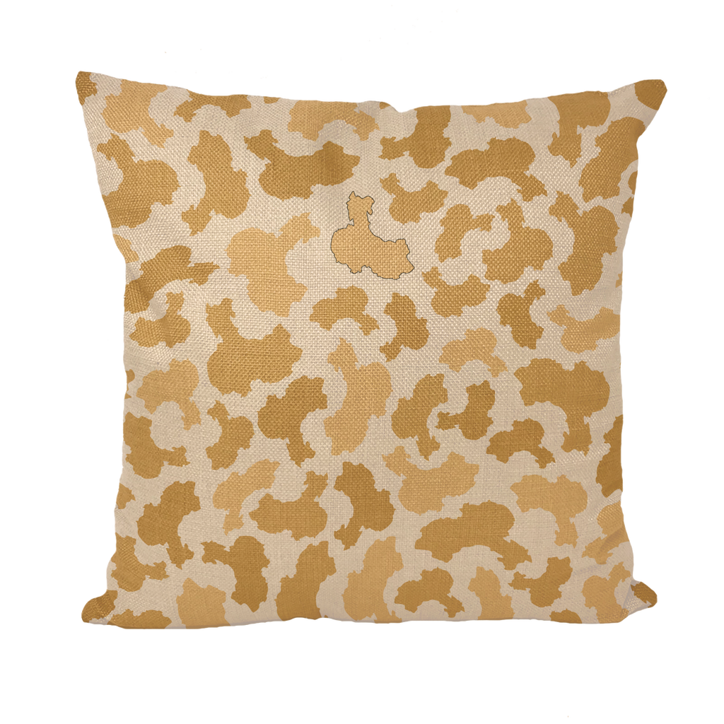 China Desert Throw Pillows - LocationCamo.com - [new_brand] - [camo] - [camoflage] - [apparel] - [location] - [new_brand] - [custom] - [clothing]