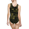 Australia Forest Women's Classic One-Piece Swimsuit - Custom Camo Clothing - [new_brand] - [camo] - [camoflage] - [apparel] - [location] - [new_brand] - [custom] - [clothing]