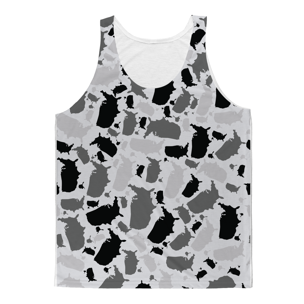 USA Arctic Classic Sublimation Adult Tank Top - LocationCamo.com