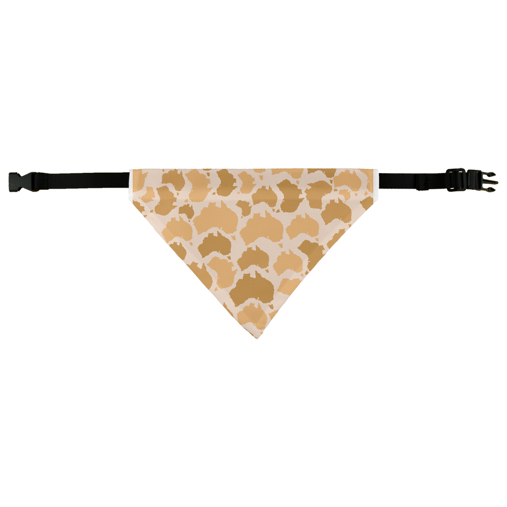 Australia Desert Pet Bandana - Custom Camo Clothing - [new_brand] - [camo] - [camoflage] - [apparel] - [location] - [new_brand] - [custom] - [clothing]