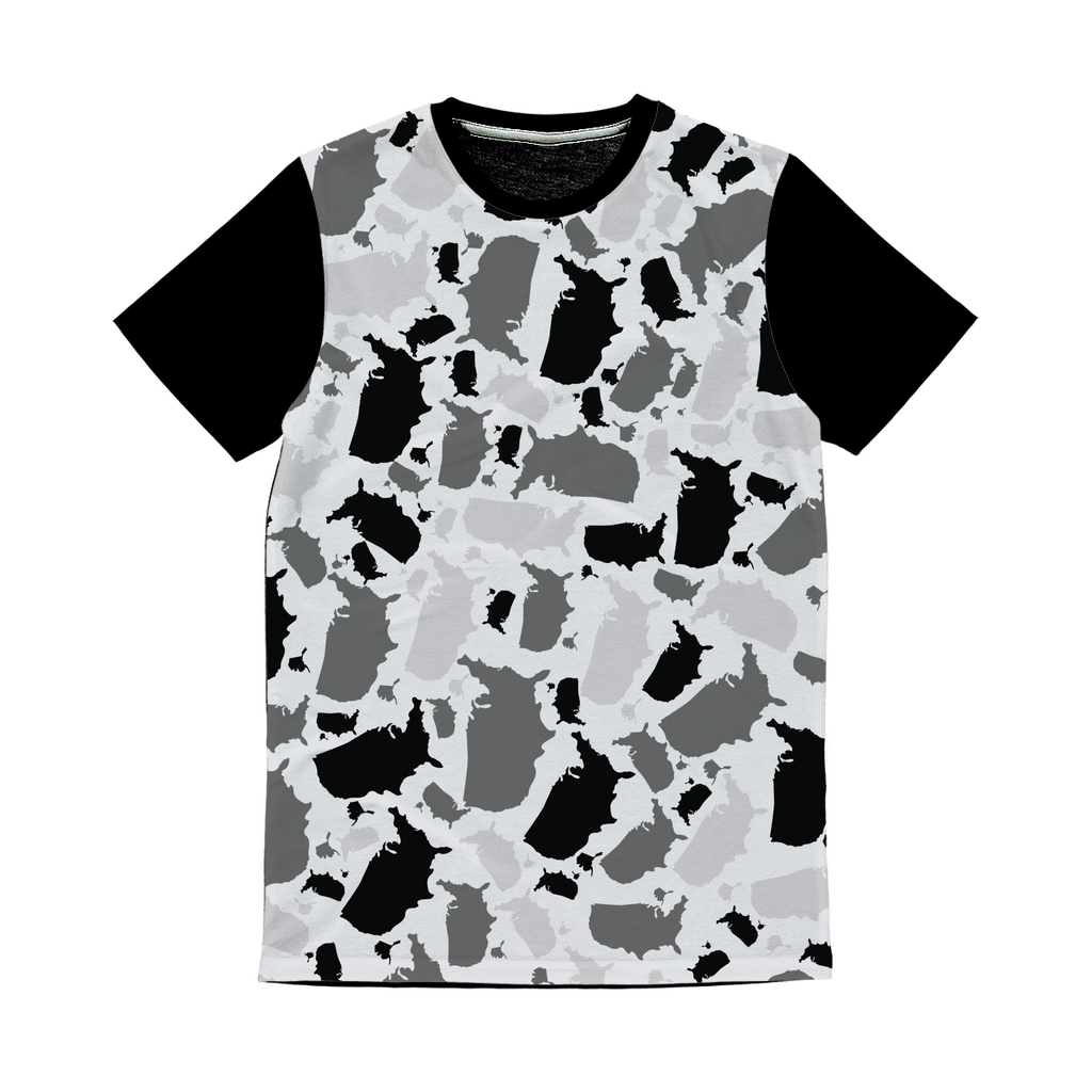 USA Arctic Classic Sublimation Panel T-Shirt - LocationCamo.com