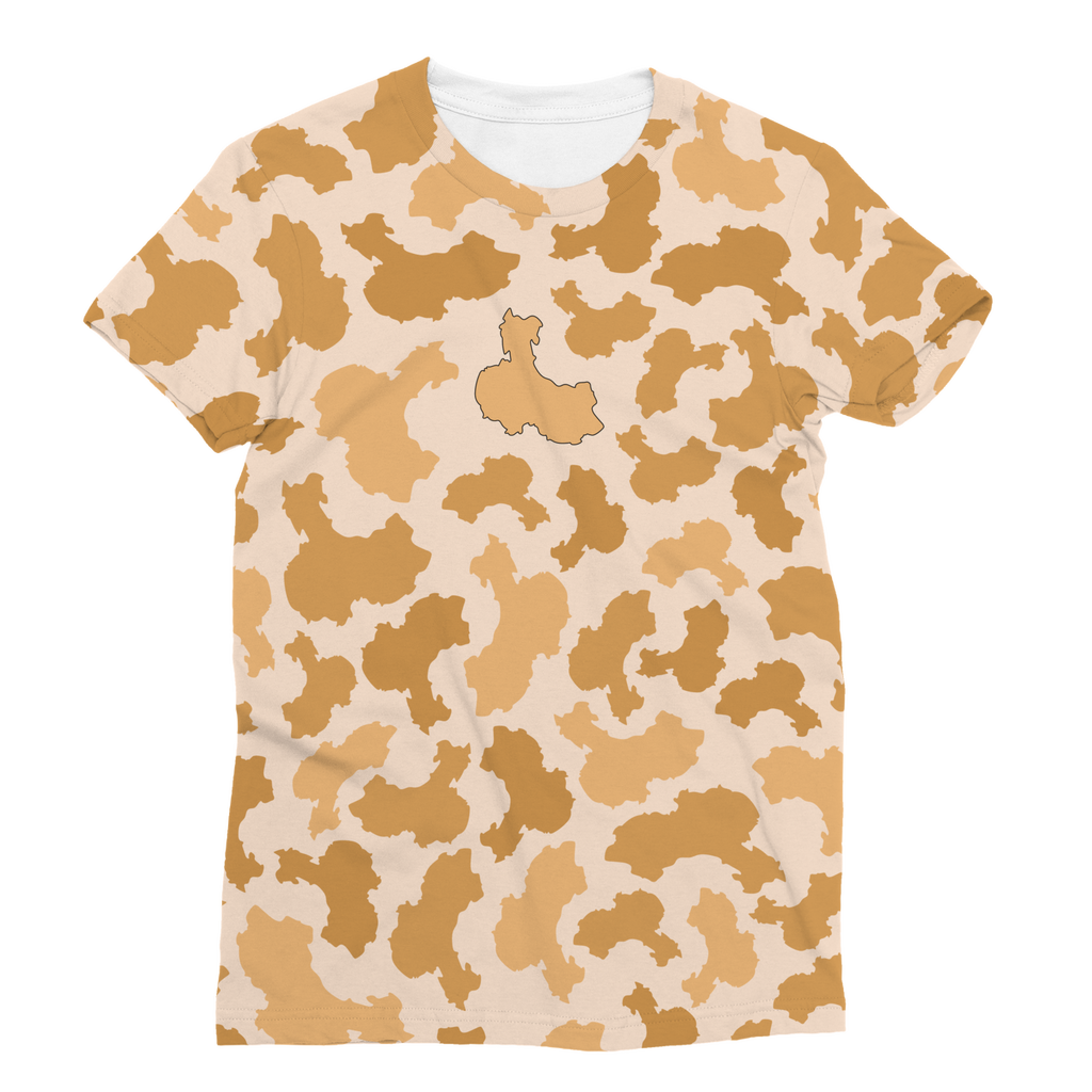 China Desert Classic Sublimation Women's T-Shirt - LocationCamo.com