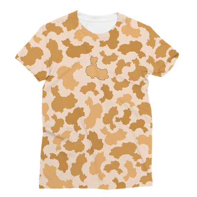 China Desert Classic Sublimation Women's T-Shirt - LocationCamo.com