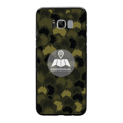 Australia Forest Back Printed Black Soft Phone Case - Custom Camo Clothing - [new_brand] - [camo] - [camoflage] - [apparel] - [location] - [new_brand] - [custom] - [clothing]