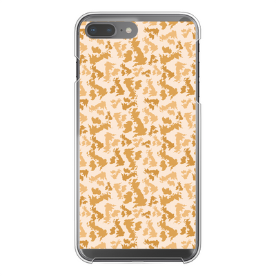 UK Desert Back Printed Transparent Hard Phone Case - Custom Camo Clothing - [new_brand] - [camo] - [camoflage] - [apparel] - [location] - [new_brand] - [custom] - [clothing]