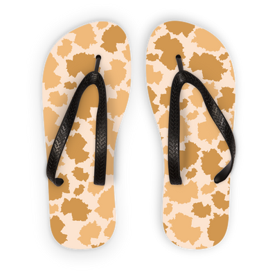 Germany Desert Kids Flip Flops - LocationCamo.com