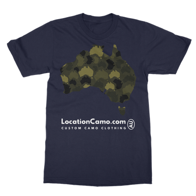 Australia Forest Classic Heavy Cotton Adult T-Shirt - Custom Camo Clothing - [new_brand] - [camo] - [camoflage] - [apparel] - [location] - [new_brand] - [custom] - [clothing]