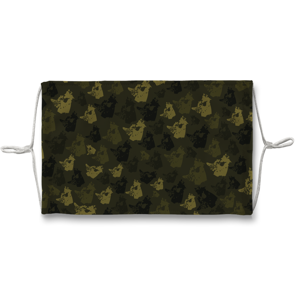 Canada Forest Sublimation Face Mask - Custom Camo Clothing - [new_brand] - [camo] - [camoflage] - [apparel] - [location] - [new_brand] - [custom] - [clothing]