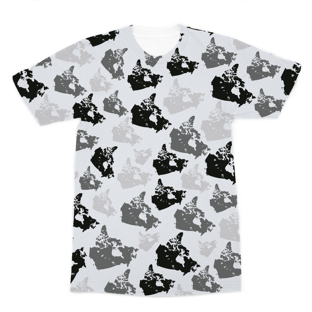 Canada Arctic Premium Sublimation Adult T-Shirt - Custom Camo Clothing - [new_brand] - [camo] - [camoflage] - [apparel] - [location] - [new_brand] - [custom] - [clothing]