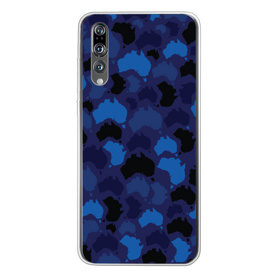 Australia Midnight Back Printed Transparent Soft Phone Case - Custom Camo Clothing - [new_brand] - [camo] - [camoflage] - [apparel] - [location] - [new_brand] - [custom] - [clothing]