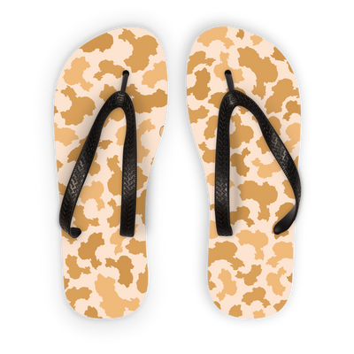 China Desert Adult Flip Flops - LocationCamo.com - [new_brand] - [camo] - [camoflage] - [apparel] - [location] - [new_brand] - [custom] - [clothing]