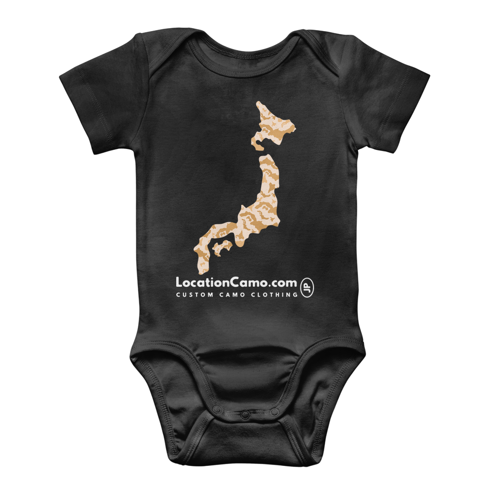 Japan Desert Classic Baby Onesie Bodysuit - LocationCamo.com