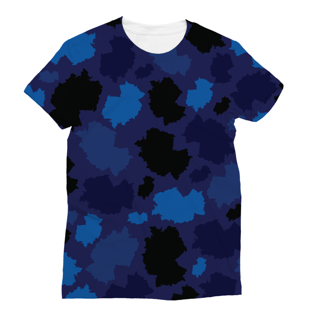 Germany Midnight Classic Sublimation Women's T-Shirt - LocationCamo.com