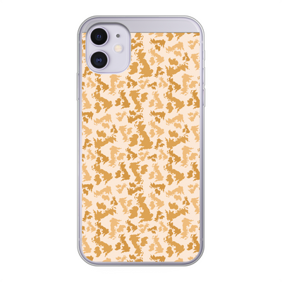 UK Desert Back Printed Transparent Soft Phone Case - Custom Camo Clothing - [new_brand] - [camo] - [camoflage] - [apparel] - [location] - [new_brand] - [custom] - [clothing]