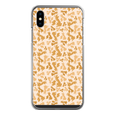 UK Desert Back Printed Transparent Hard Phone Case - Custom Camo Clothing - [new_brand] - [camo] - [camoflage] - [apparel] - [location] - [new_brand] - [custom] - [clothing]