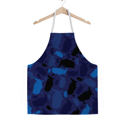 USA Midnight Classic Sublimation Adult Apron - LocationCamo.com