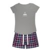 UK Forest Women's Sleepy Tee and Flannel Short - Custom Camo Clothing - [new_brand] - [camo] - [camoflage] - [apparel] - [location] - [new_brand] - [custom] - [clothing]