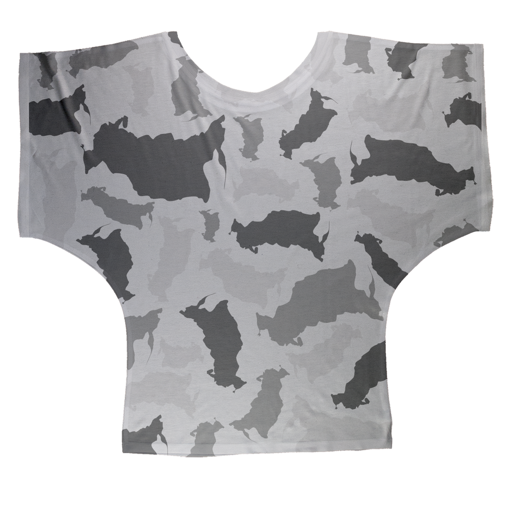 Russia Arctic Sublimation Batwing Top - LocationCamo.com