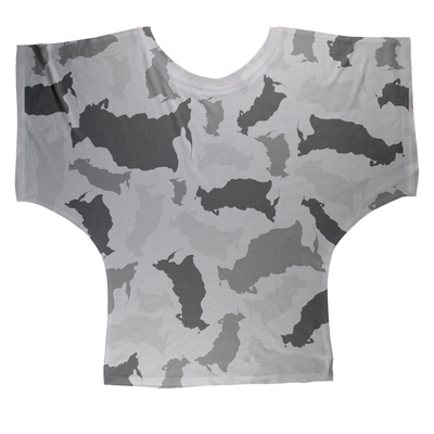 Russia Arctic Sublimation Batwing Top - LocationCamo.com