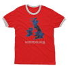 UK Midnight Adult Ringer T-Shirt - Custom Camo Clothing - [new_brand] - [camo] - [camoflage] - [apparel] - [location] - [new_brand] - [custom] - [clothing]