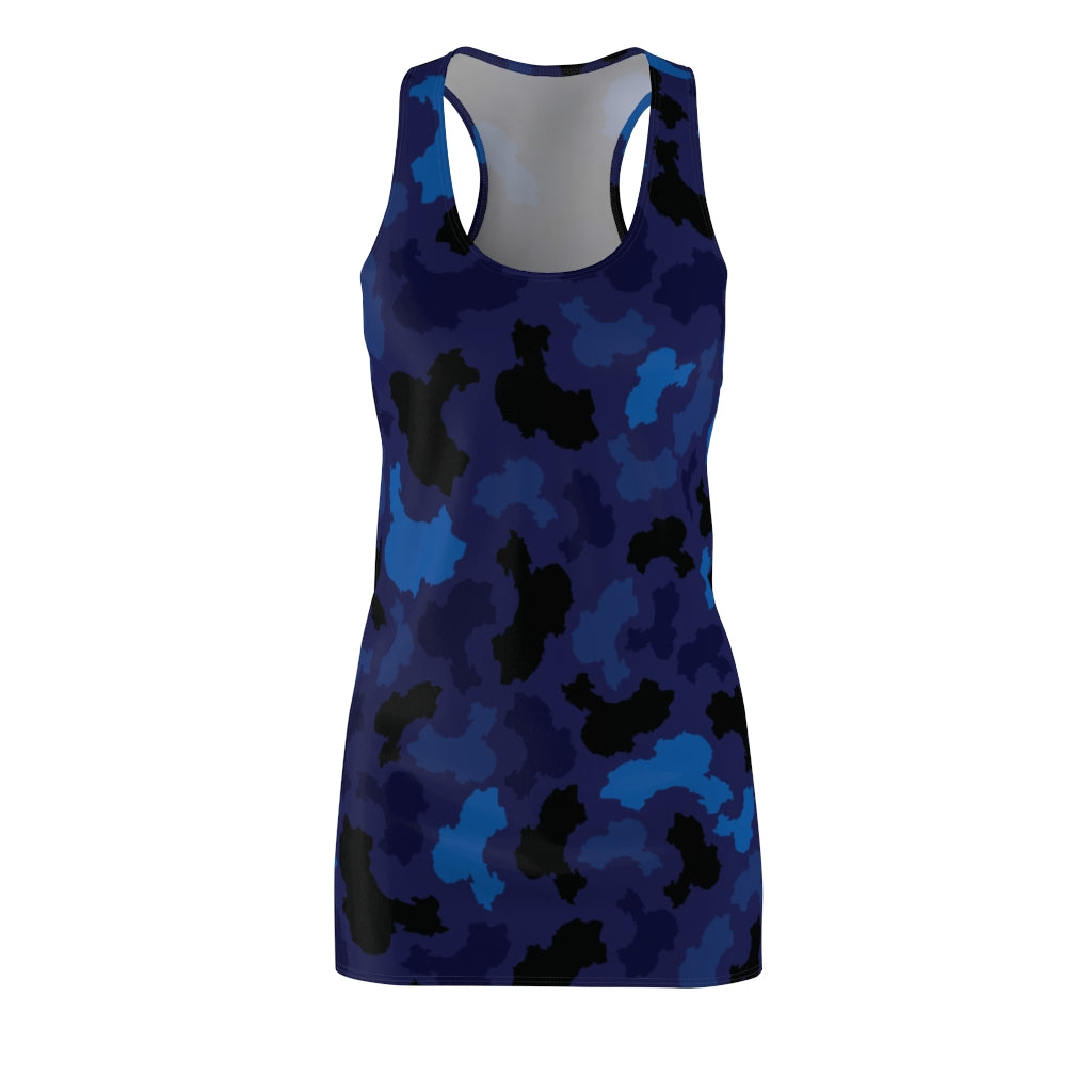 China Midnight Women's Cut & Sew Racerback Dress - LocationCamo.com - [new_brand] - [camo] - [camoflage] - [apparel] - [location] - [new_brand] - [custom] - [clothing]