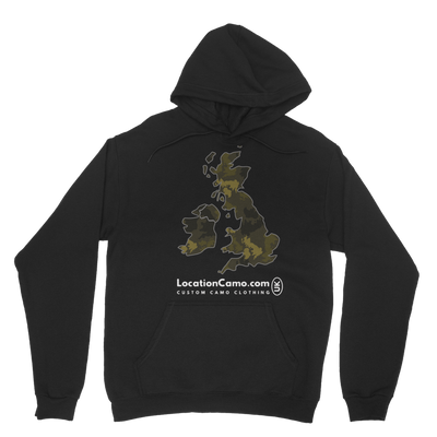 UK Forest Classic Adult Hoodie - Custom Camo Clothing - [new_brand] - [camo] - [camoflage] - [apparel] - [location] - [new_brand] - [custom] - [clothing]