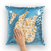 UK Desert Sequin Cushion Cover - Custom Camo Clothing - [new_brand] - [camo] - [camoflage] - [apparel] - [location] - [new_brand] - [custom] - [clothing]