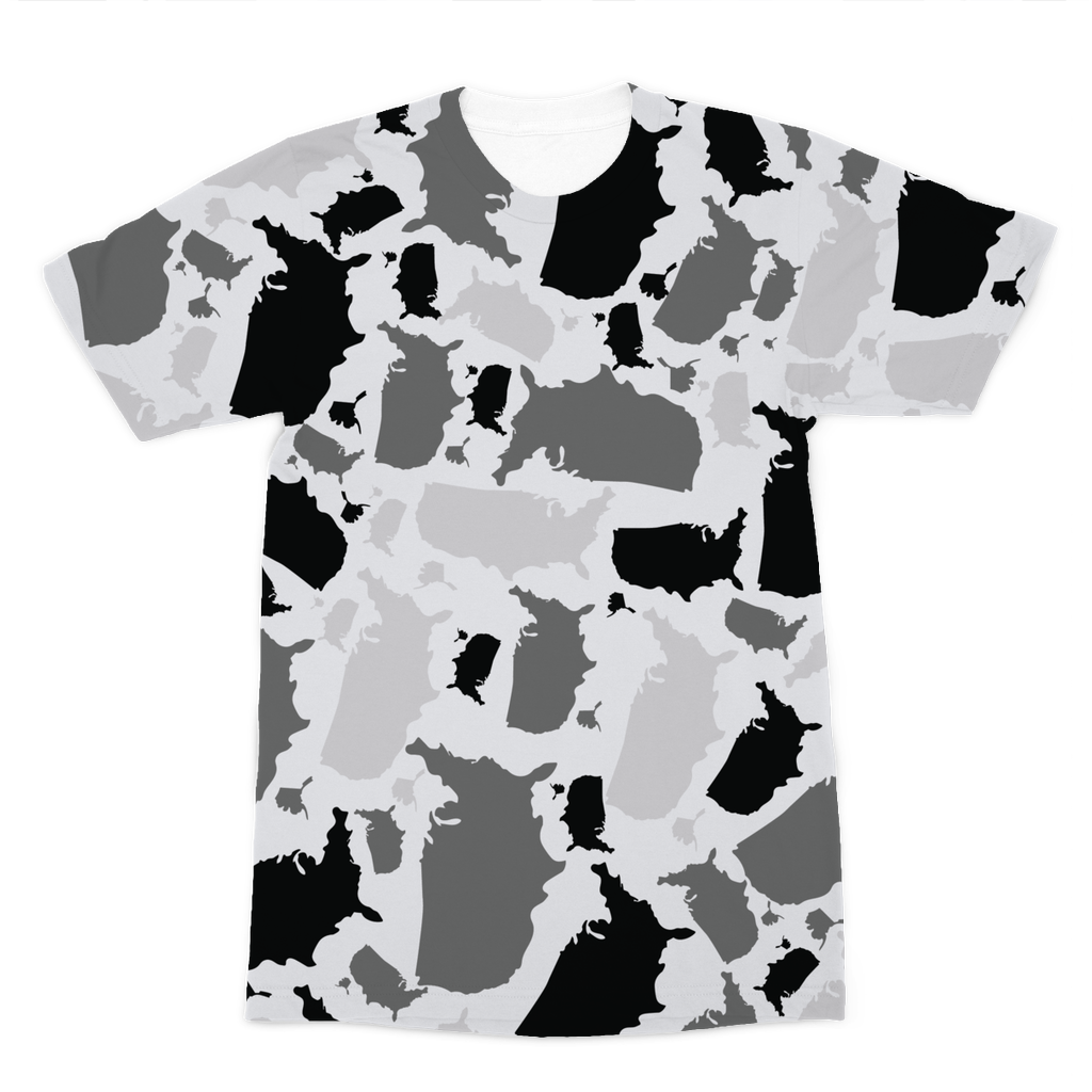 USA Arctic Premium Sublimation Adult T-Shirt - LocationCamo.com