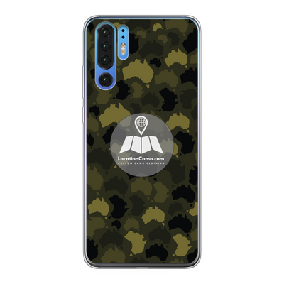 Australia Forest Back Printed Transparent Soft Phone Case - Custom Camo Clothing - [new_brand] - [camo] - [camoflage] - [apparel] - [location] - [new_brand] - [custom] - [clothing]