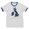 UK Midnight Adult Ringer T-Shirt - Custom Camo Clothing - [new_brand] - [camo] - [camoflage] - [apparel] - [location] - [new_brand] - [custom] - [clothing]