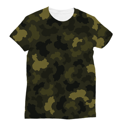 China Forest Classic Sublimation Women's T-Shirt - LocationCamo.com