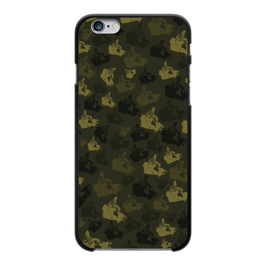 Canada Forest Back Printed Black Hard Phone Case - Custom Camo Clothing - [new_brand] - [camo] - [camoflage] - [apparel] - [location] - [new_brand] - [custom] - [clothing]