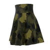 Australia Forest Women's Skater Skirt - Custom Camo Clothing - [new_brand] - [camo] - [camoflage] - [apparel] - [location] - [new_brand] - [custom] - [clothing]