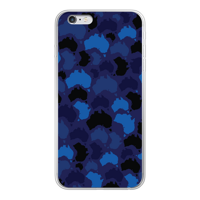 Australia Midnight Back Printed Transparent Soft Phone Case - Custom Camo Clothing - [new_brand] - [camo] - [camoflage] - [apparel] - [location] - [new_brand] - [custom] - [clothing]